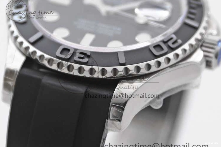 42mm Ceramic VR3235 Black on Strap Bezel 226659 1:1 TWA Oysterflex Best 3D Edition Yacht-Master 0226